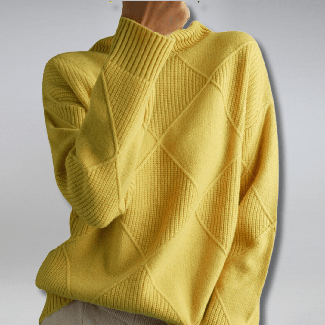 Alice | Pull Doux à Col Montant