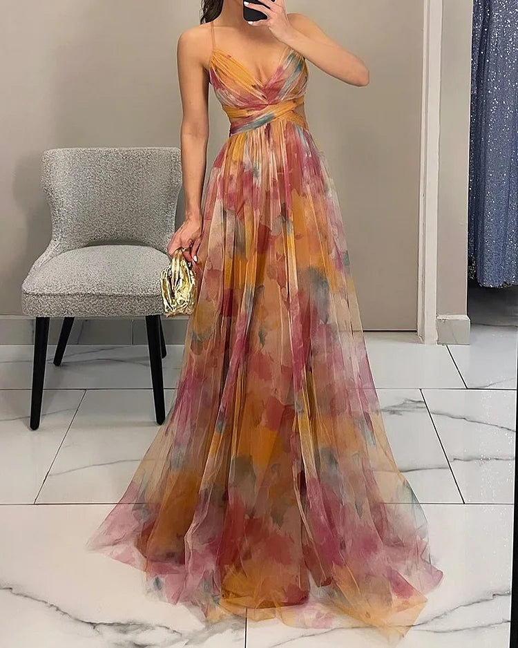Sophia | Robe Élégante avec Décolleté Halter