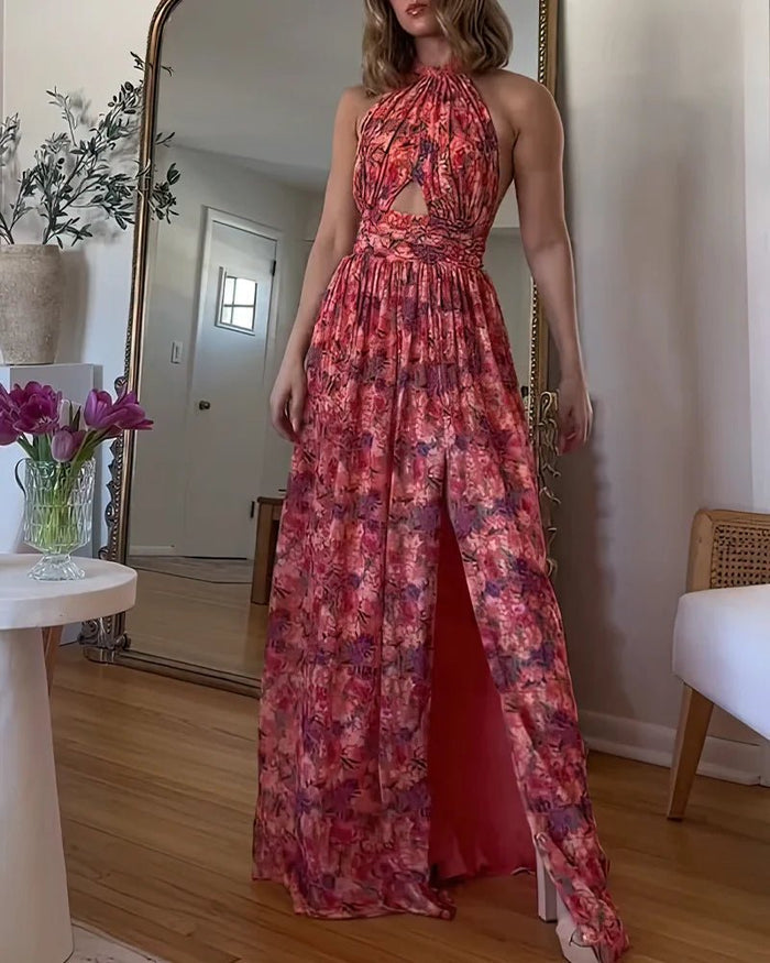 Luna | Robe Maxi à Imprimé Floral