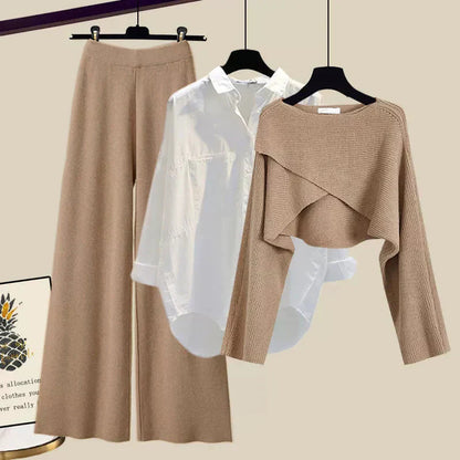 NICOLE – ENSEMBLE DE VÊTEMENTS CHIC EN TROIS PIÈCES