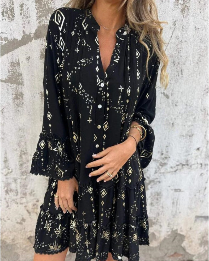 Teagan - Robe Boho à Coupe Lâche pour Femmes