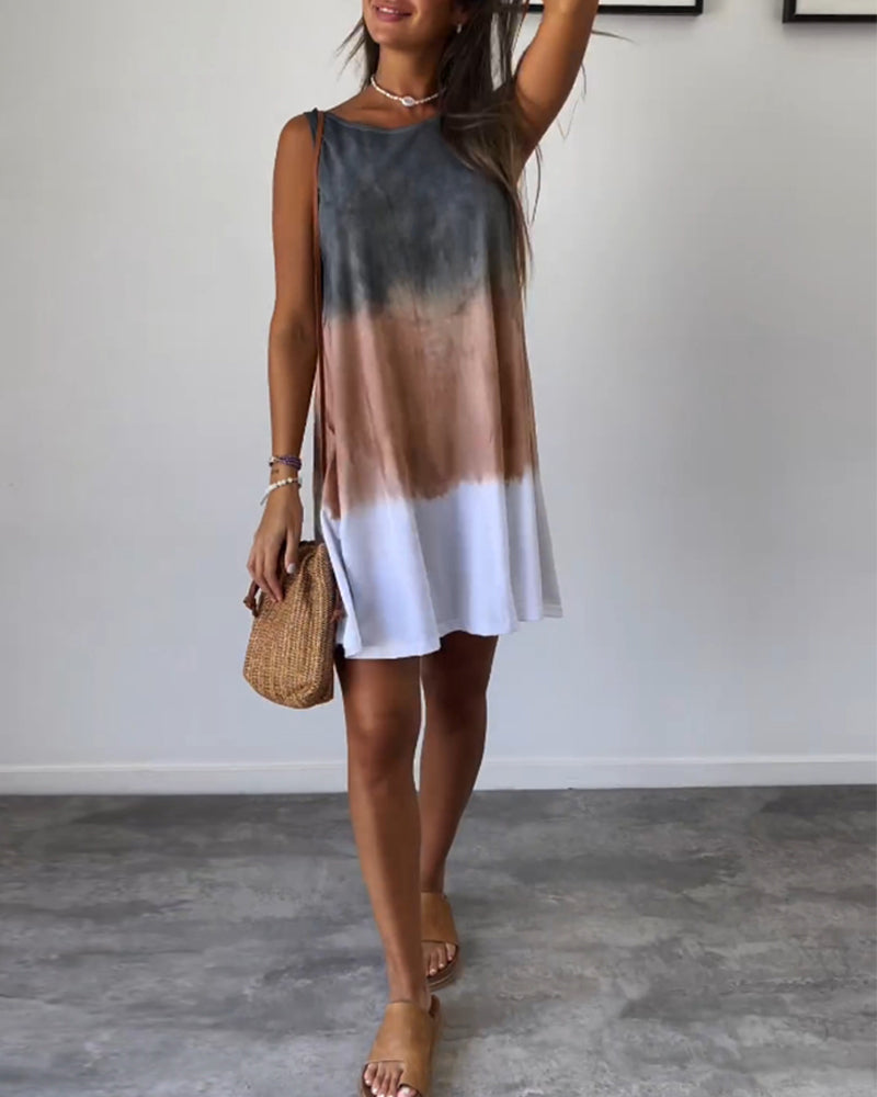 Rosalie | Robe Décontractée Sans Manches de Luxe
