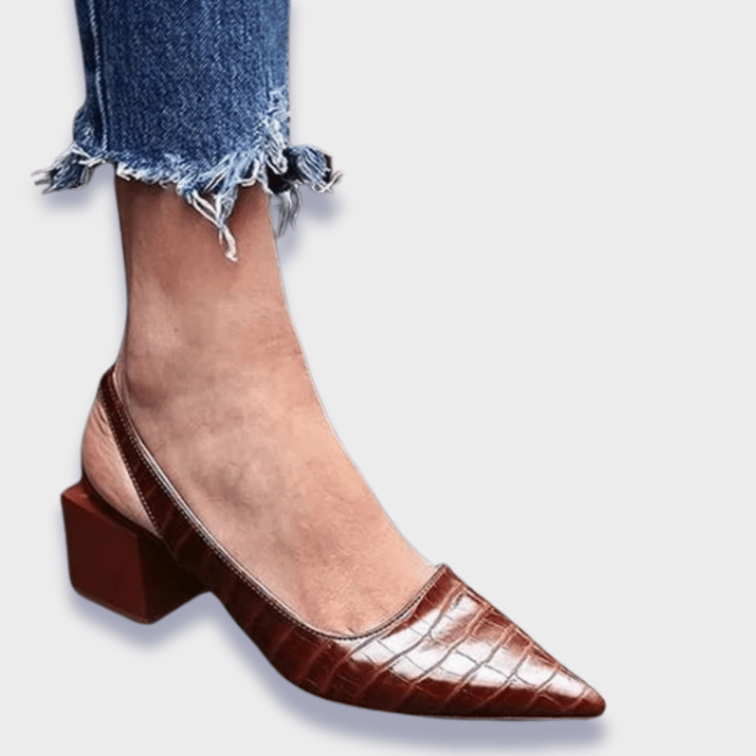 Mariagiulia™ | Tacchi in pelle squamata