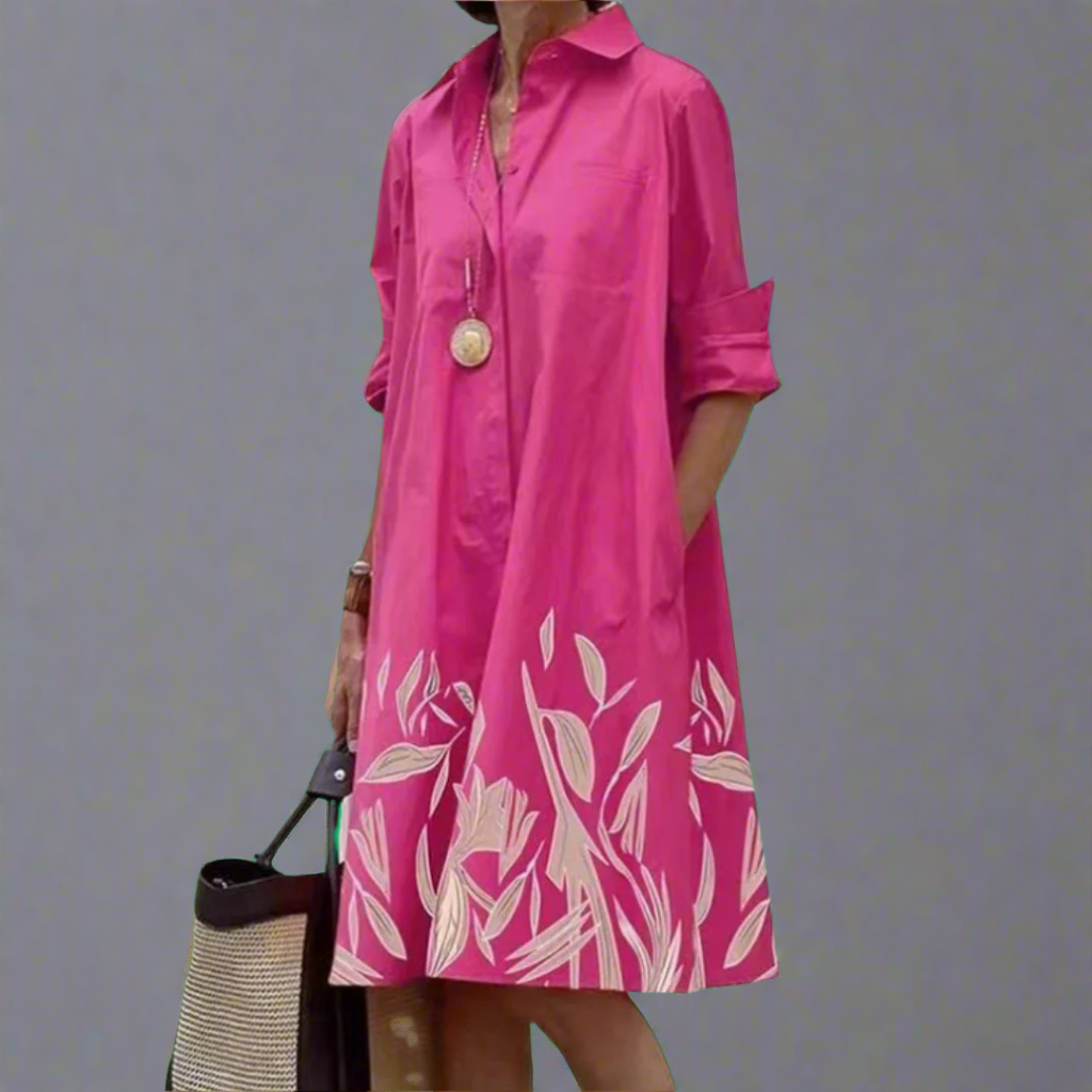Liane™ | Robe Midi Luxueuse pour une Élégance Sans Effort