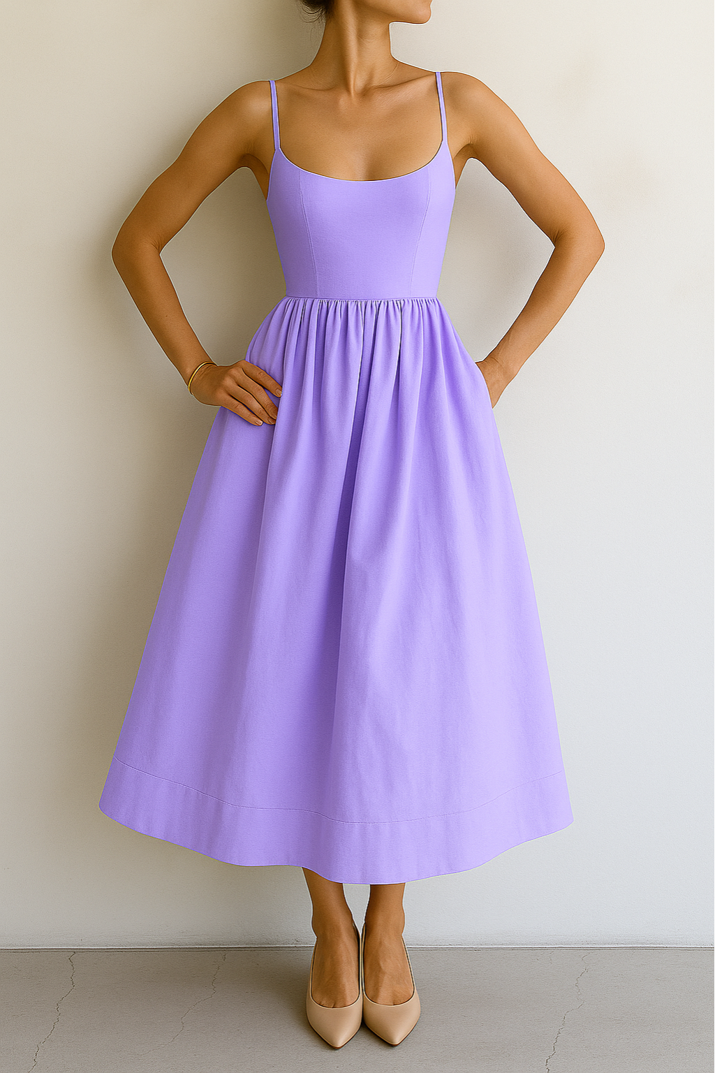 Nicole | Robe Élégante d'Été
