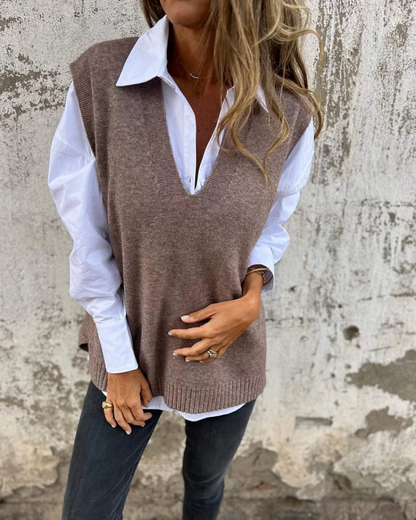 NUSA | Gilet en Maille Premium