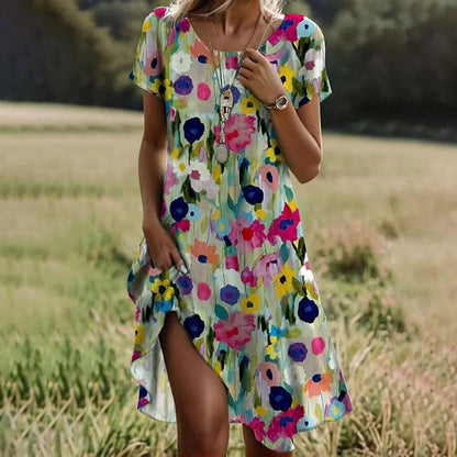 Patricia | Robe Midi de Style Bohème