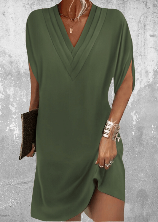Amelia™ - Robe Élégante qui Cache le Ventre