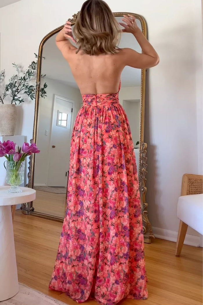 Luna | Robe Maxi à Imprimé Floral