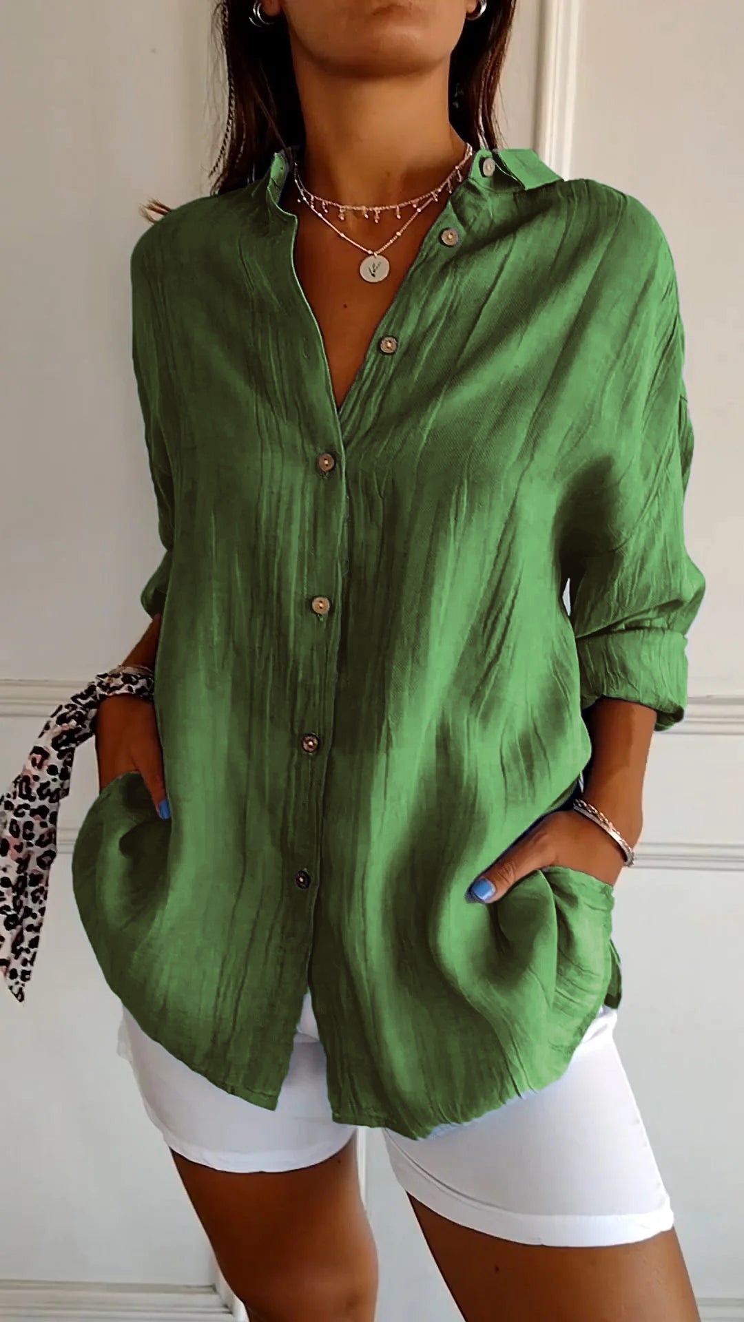 Emily | Blouse Oversize Élégante