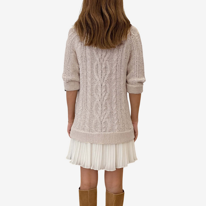 Chiara - Robe en Maille Col Rond