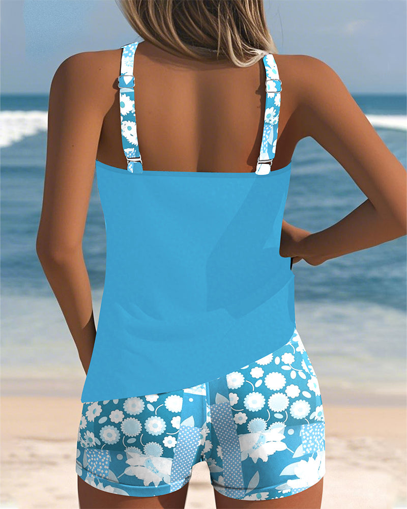 KENDALL – ENSEMBLE TANKINI ISLAND BLOOM