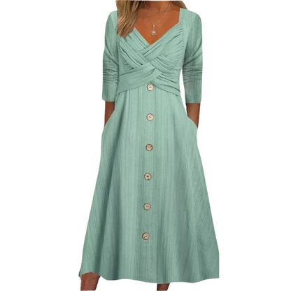 Ella™ - Robe élégante avec couverture du ventre