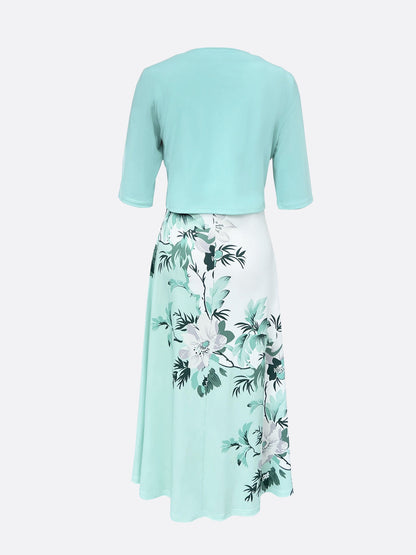 Lily™ - Élégant Robe Deux Pièces