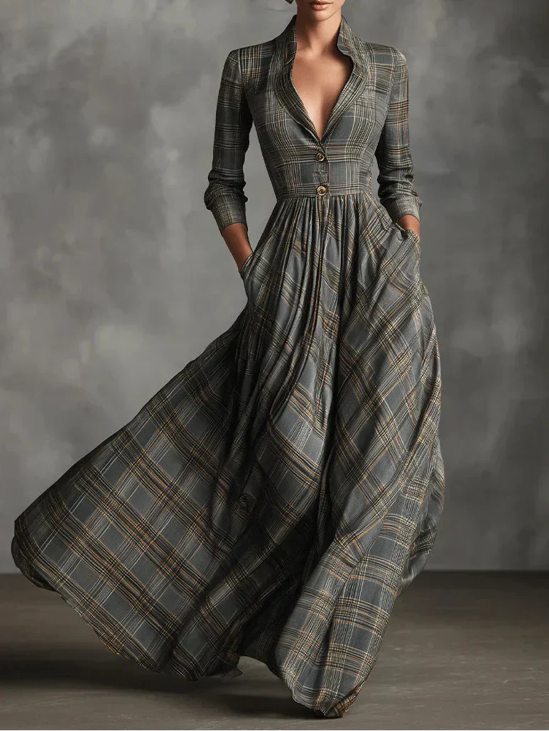 Eva | Robe longue contemporaine