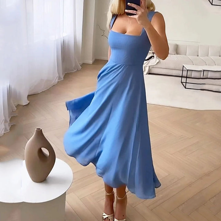 Sofia - Robe Élégante Sans Manches