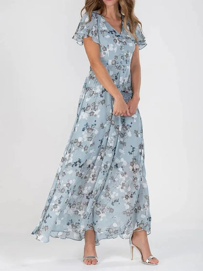 Aurelia - Robe Glamoureuse qui Cache le Ventre