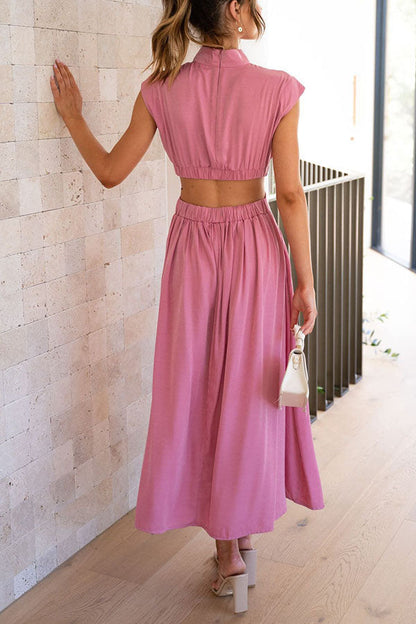 Quincy | Robe Midi avec Taille et Poches