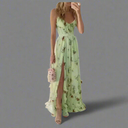 Nicole | Robe Maxi Chic pour Occasions Inoubliables