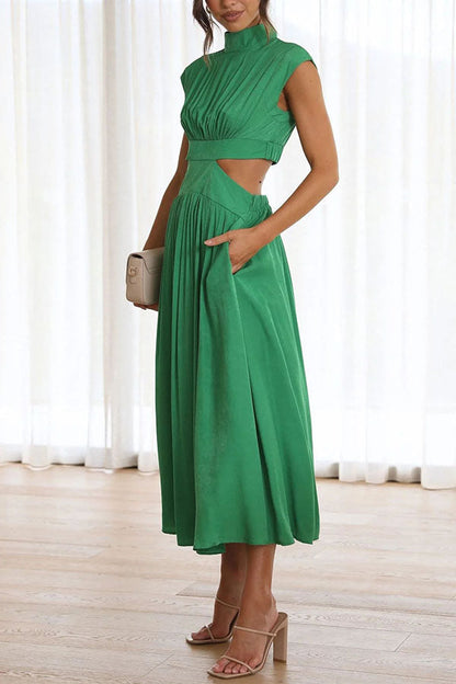 Quincy | Robe Midi avec Taille et Poches