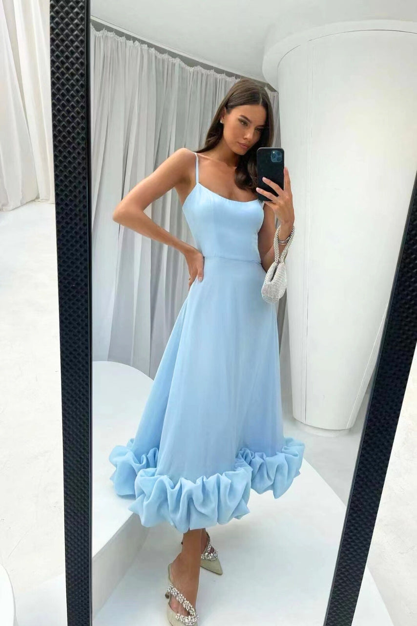 Blair - Robe Midi Fluide et Élégante