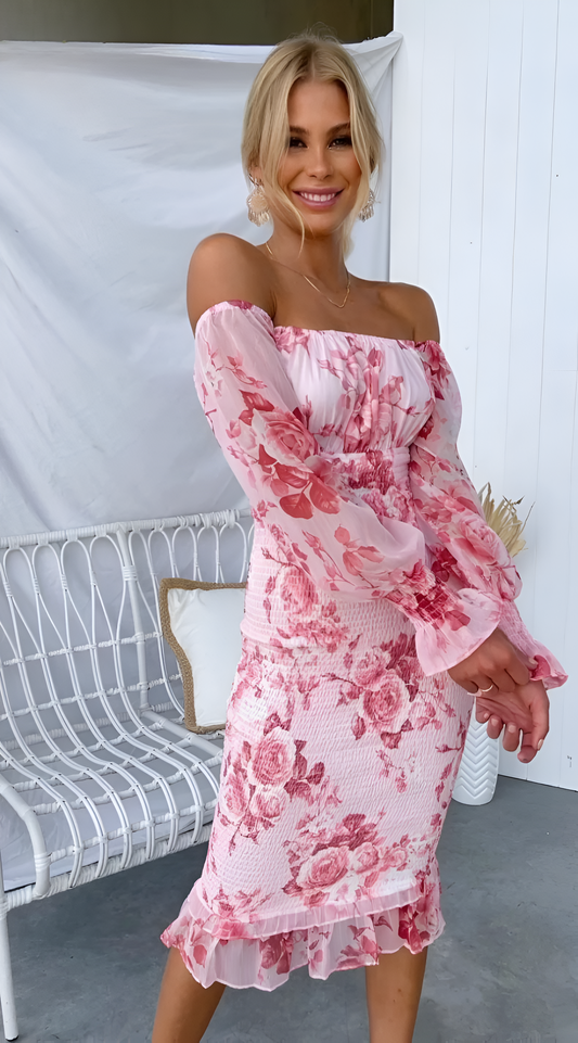Esme | Robe Élégance Fleurie