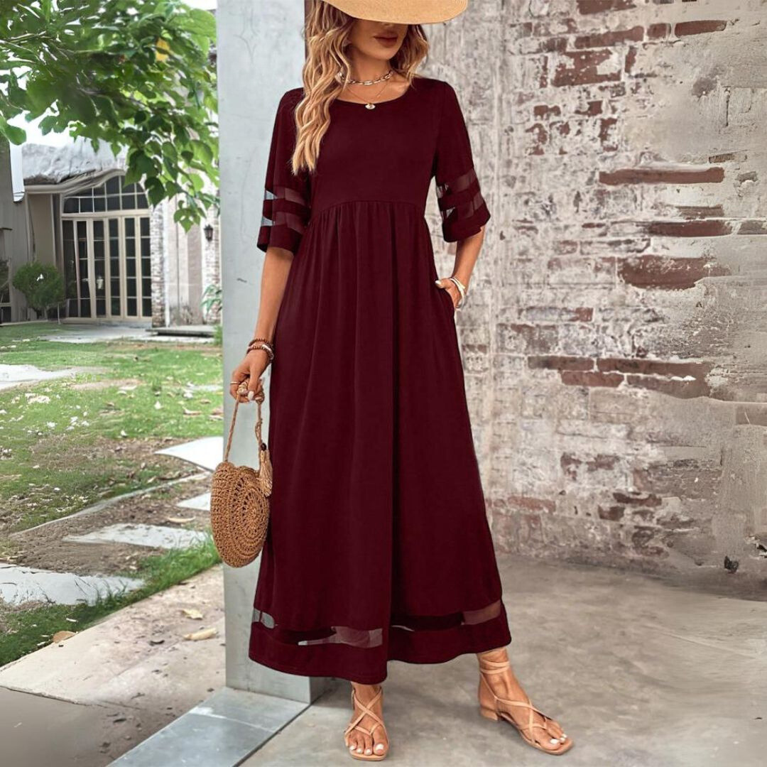 Esme - Robe Chic avec Couverture qui Accentue le Ventre