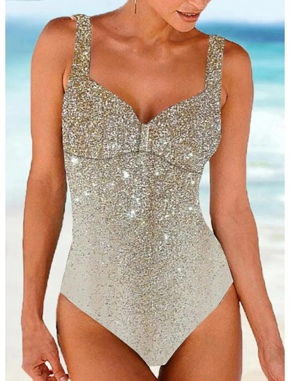 LolaBeach - Maillot de bain imprimé paillettes