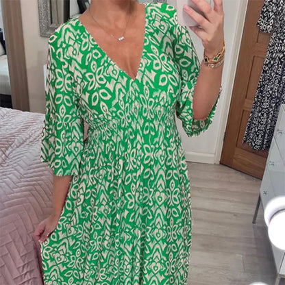 Hazel | Robe Midi à Coupe Géométrique
