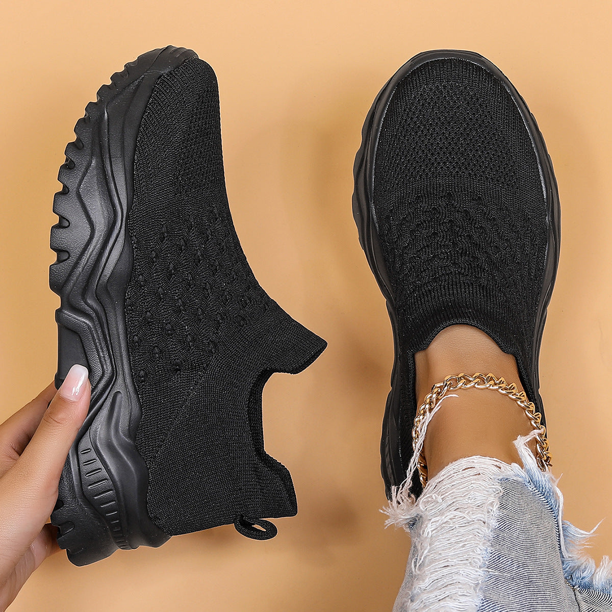 Helena - Chaussures Flyknit confortables pour femme