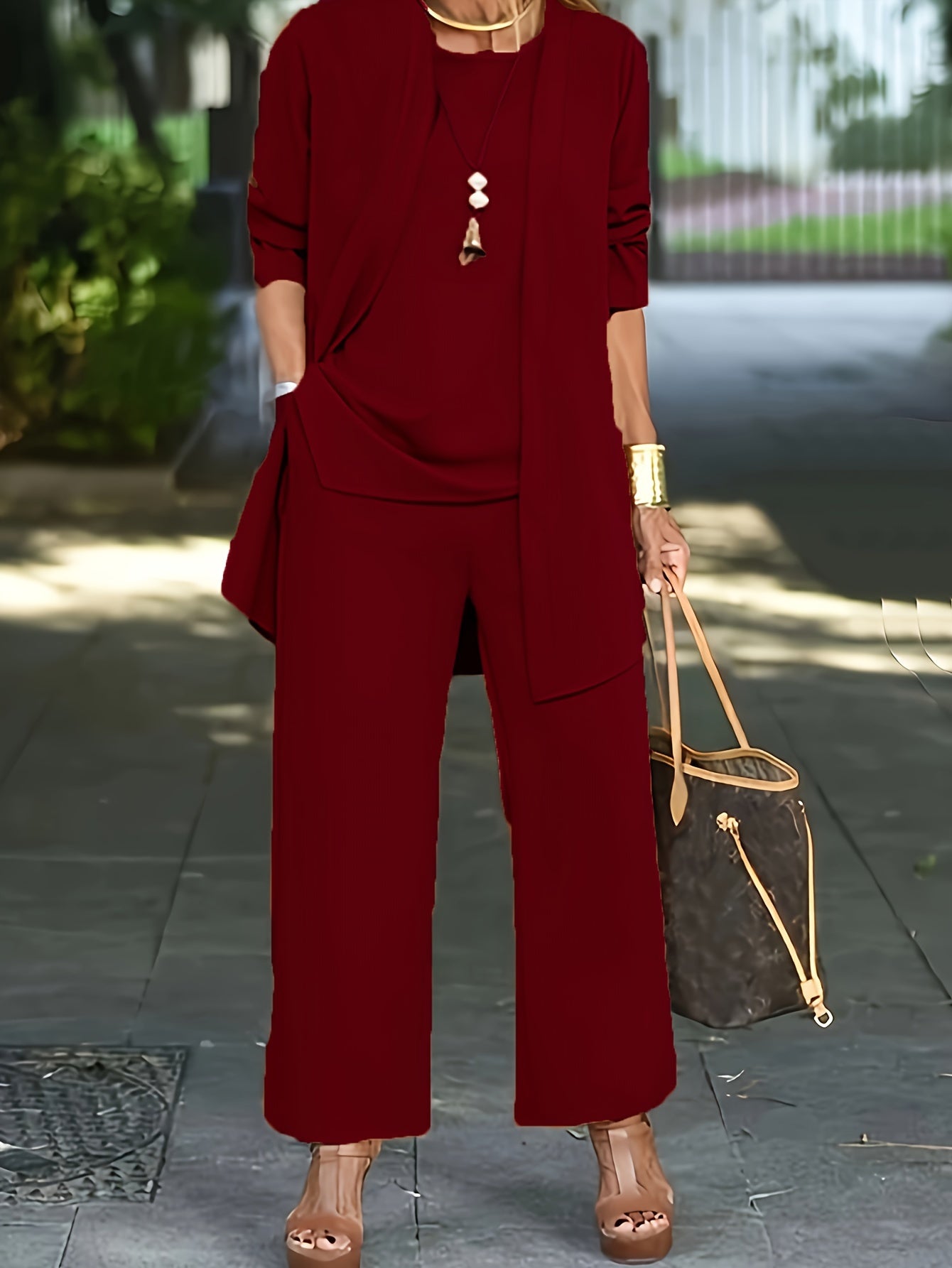Layla - Ensemble Chic et Stylé en Trois Pièces