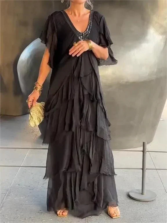 Vanessa | Robe d'Été en Couches avec Style