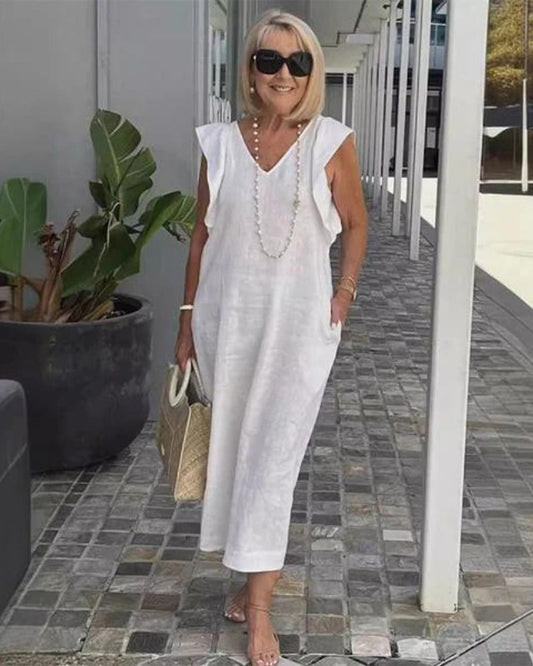 GLORIA - ROBE EN LIN