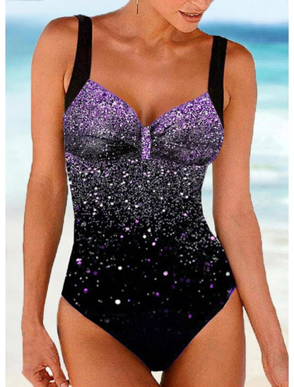 LolaBeach - Maillot de bain imprimé paillettes