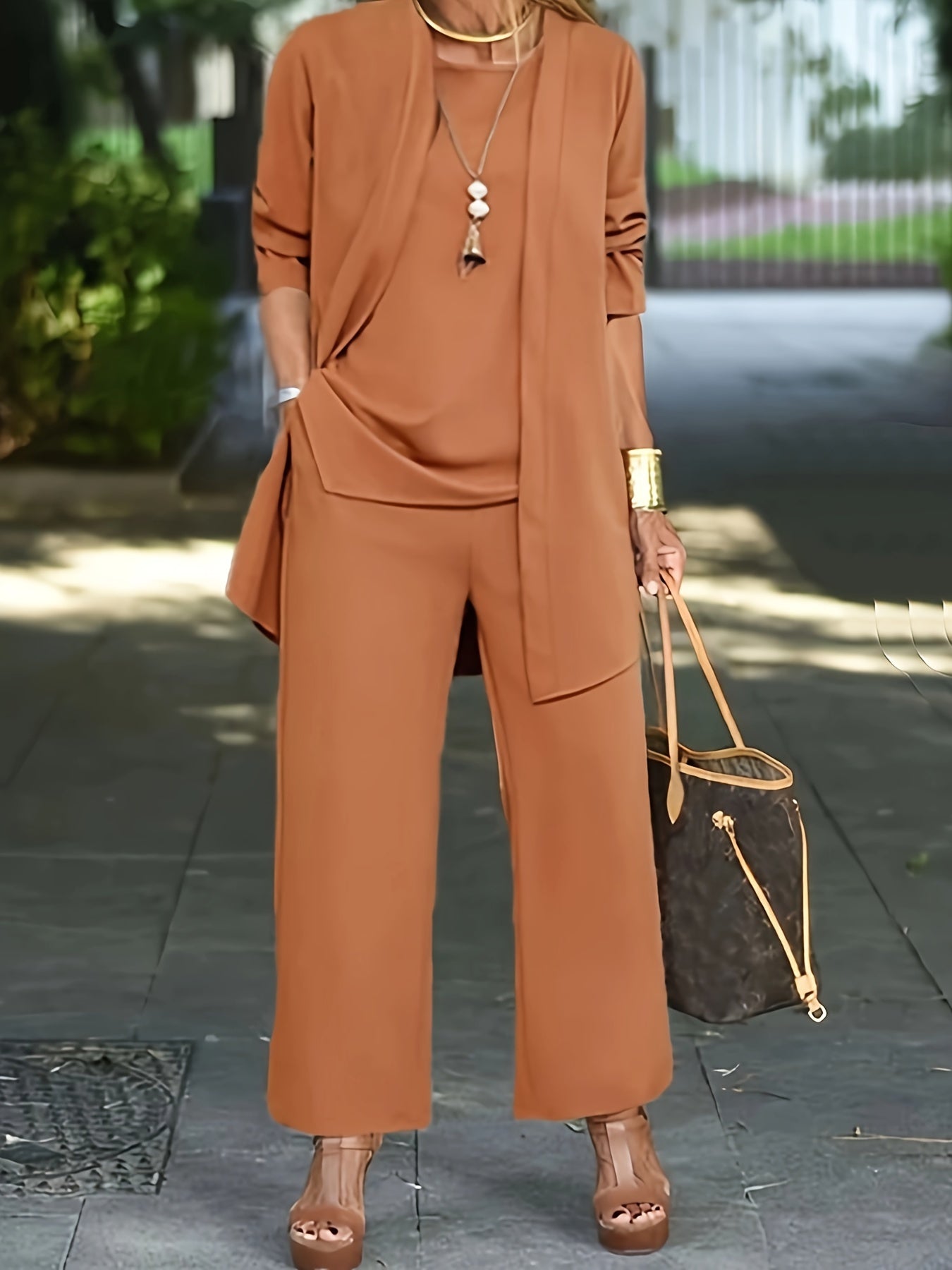 Layla™ - Ensemble Chic et Stylé en Trois Pièces