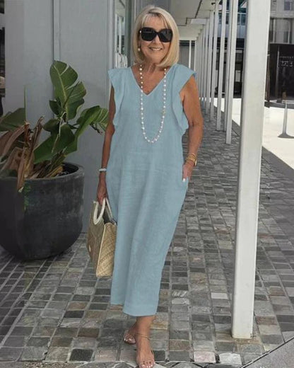 GLORIA - ROBE EN LIN