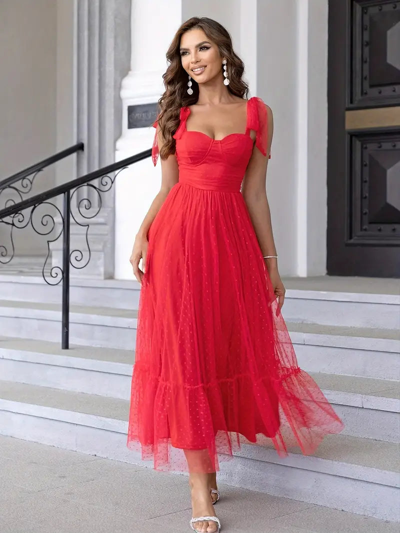 Carmen - Robe Élégante en Maille