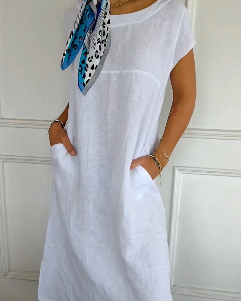 BERAWA - Robe Décontractée en Coton