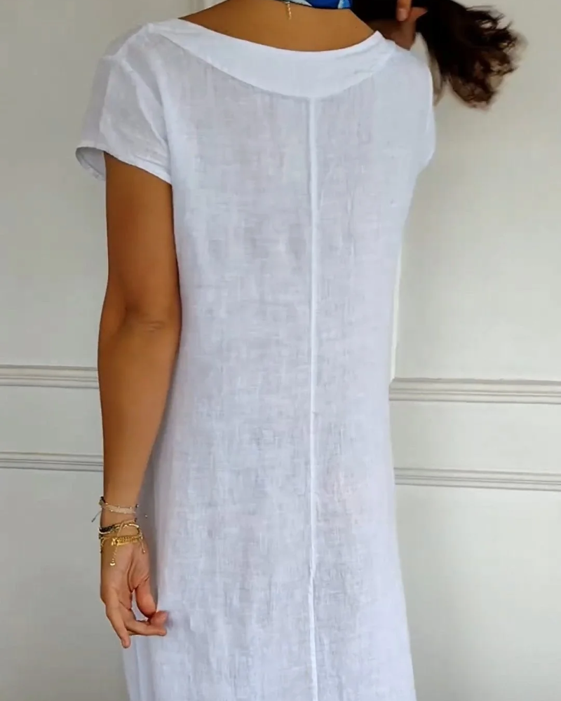 BERAWA - Robe Décontractée en Coton