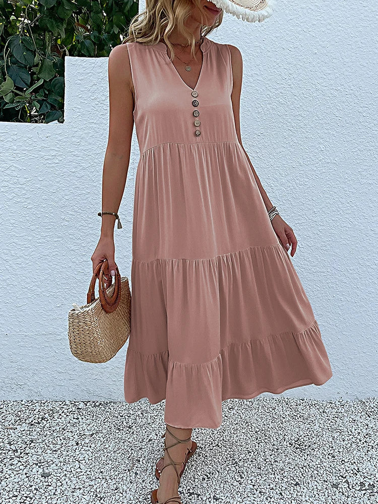 Jennifer | Robe d'Été Élégante