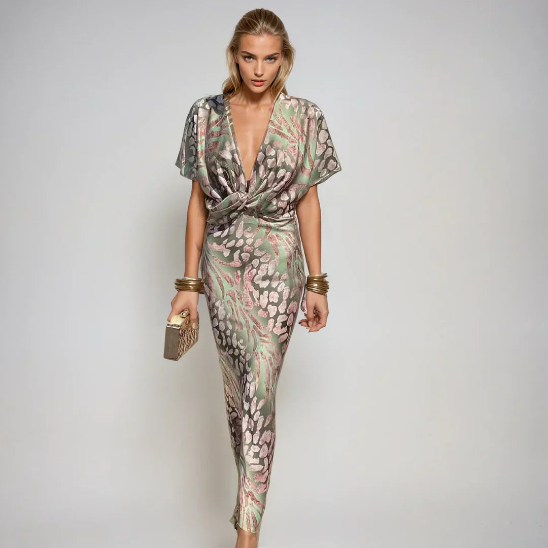 Ariella - Robe Maxi en Soie Sophistiquée