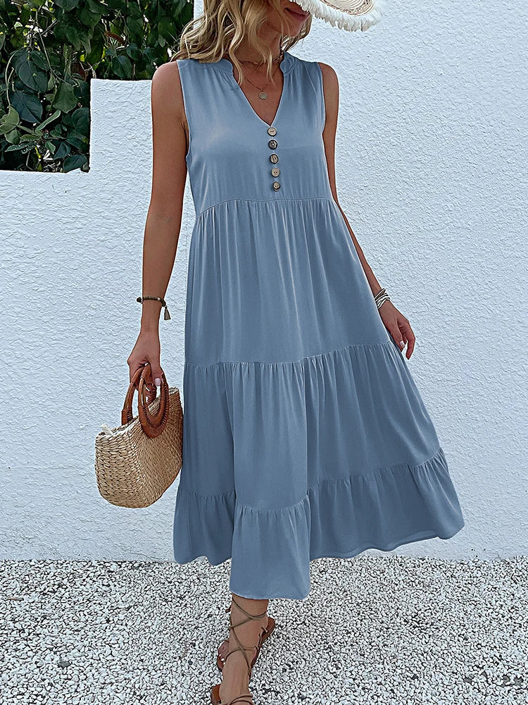 Jennifer | Robe d'Été Élégante