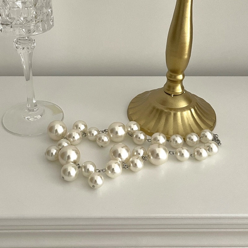 Collier de perles délicates