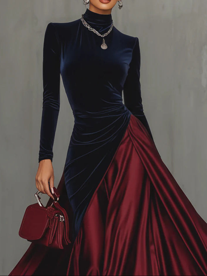Lira ❘ Robe longue bicolore