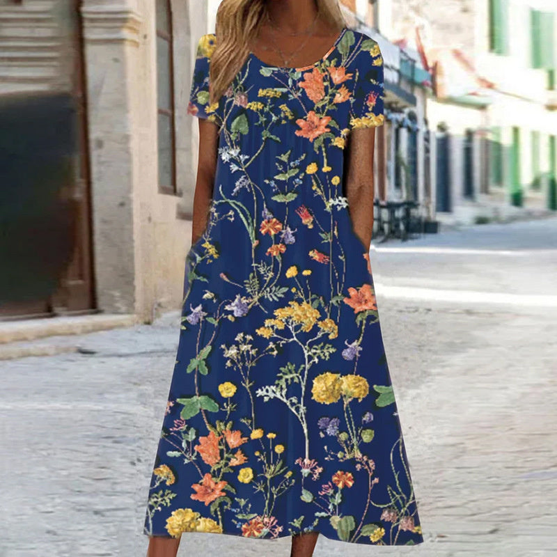 Riley | Robe d'Été Décontractée avec Poches