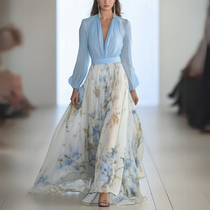 Dolores - Robe Maxi à Imprimé Floral
