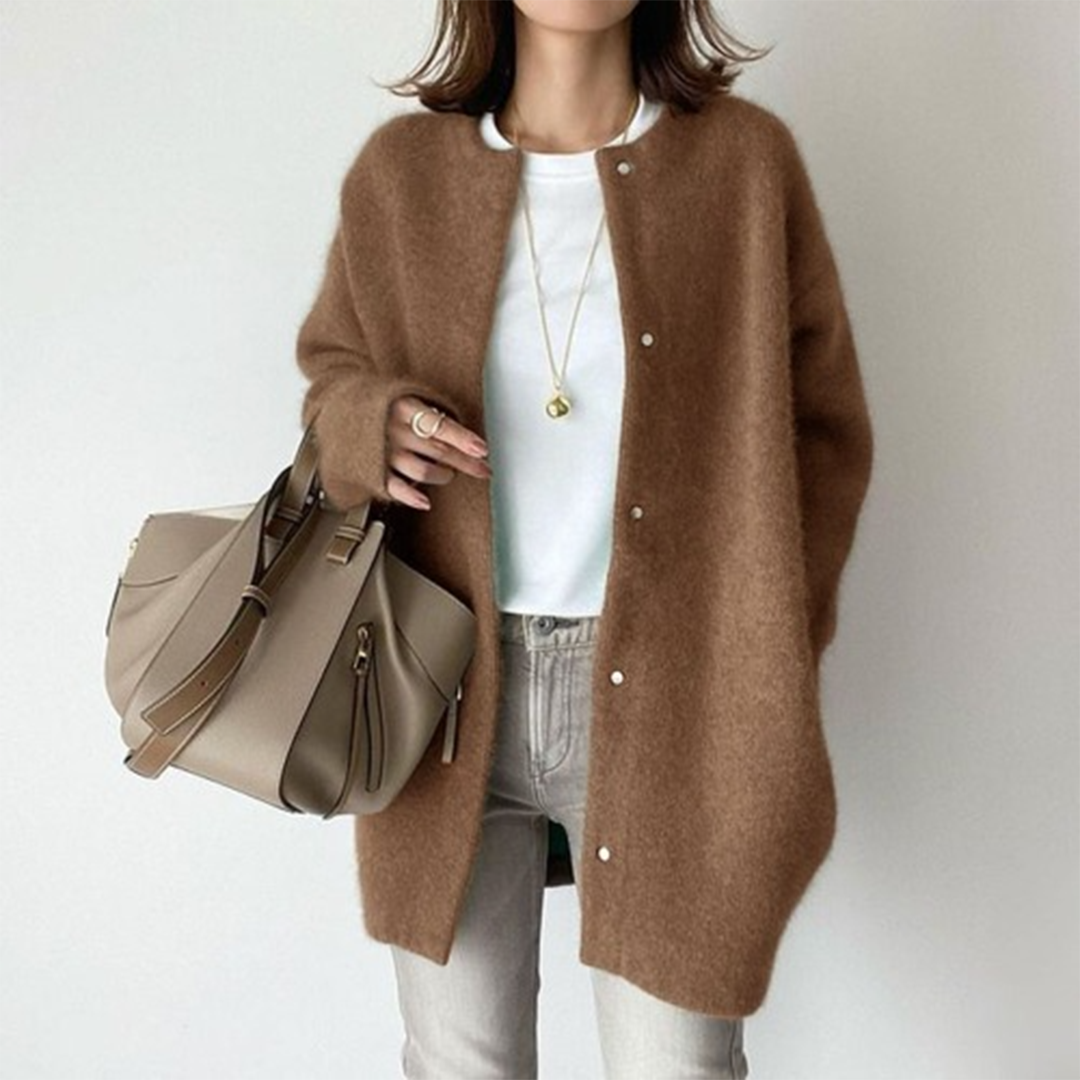 Amandine™ | Cardigan Raffiné à Couches