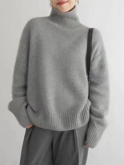 Marianne™ - Pull Col Roulé Luxe