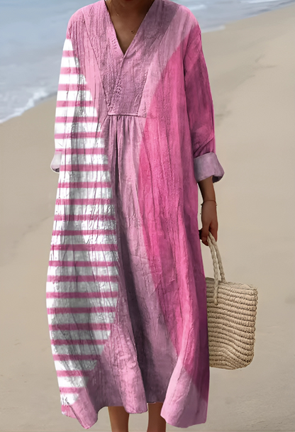 GRACE | ROBE GÉOMÉTRIQUE ÉLÉGANTE
