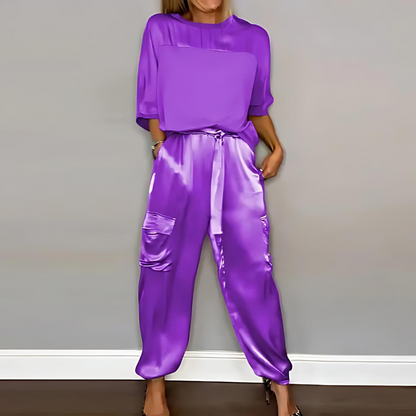 DAX – ENSEMBLE COMPLET EN SOIE POUR UN CHIC SANS EFFORT